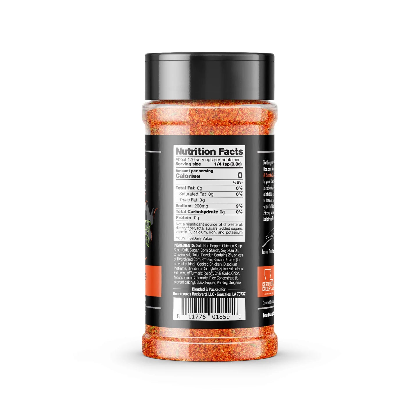 Boudreauxs Backyard Seasoning Ingredients