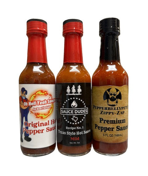 The Hot Sauce Sampler – SAUCE DUDES
