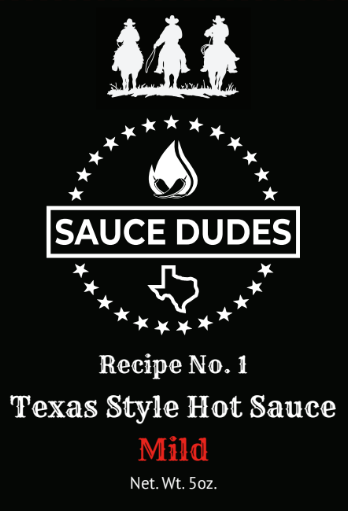 Sauce Dudes Texas Style Hot Sauce. *Pre-order*