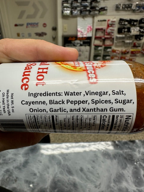 BearTheVoice Oh Hell Yeah Sauces - Original Hot Pepper Sauce