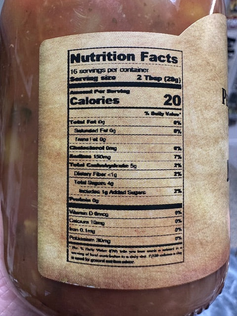 Pepper Belly Pete's Mango Lime Salsa