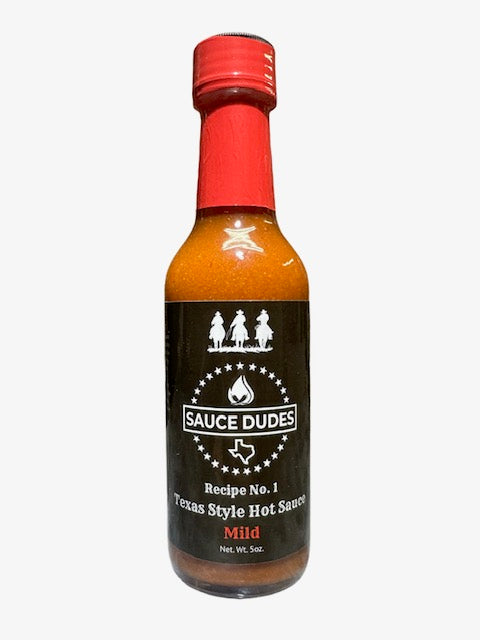 Sauce Dudes Texas Style Hot Sauce. Front.