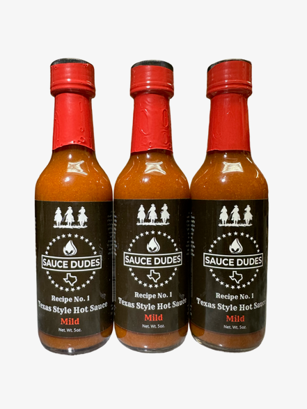 Sauce Dudes Texas Style Hot Sauce 3 Pack