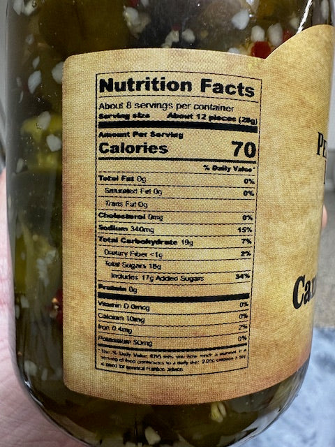 Pepper Belly Pete's Garlicky Candied Jalapenos